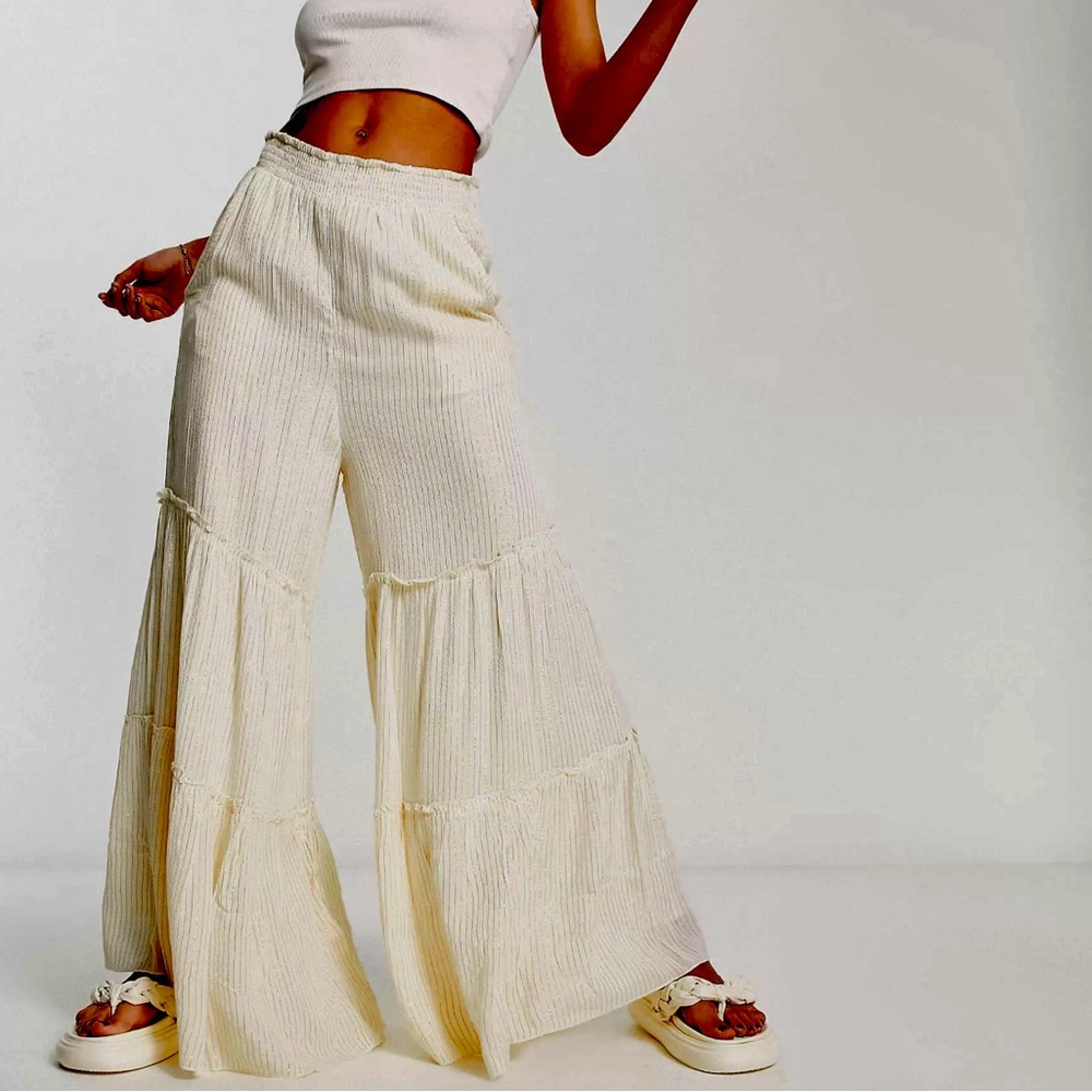 RAGA Metallic Stripe Pants